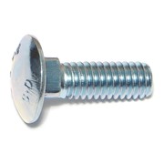 MIDWEST FASTENER 5/16"-18 x 1" Zinc Plated Grade 2 / A307 Steel Coarse Thread Carriage Bolts 100PK 01072